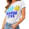 Women's White Campaign T-Shirt