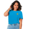 Women's Bright Blue branded T-shirt