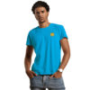 Men's Bright Blue branded T-shirt